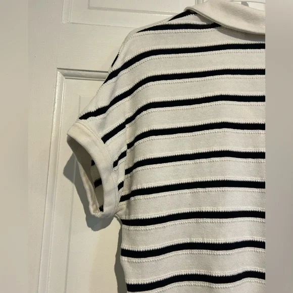 Madewell relaxed v-neck polo shirt - Picture 8 of 10